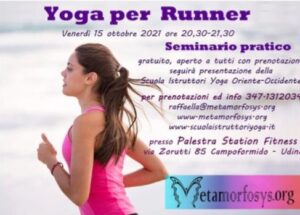 Udine 15 Ottobre 2021 – Yoga per Runners, lezione pratica gratuita