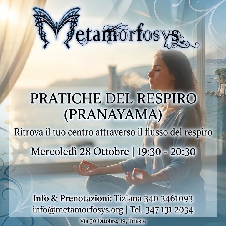 Pratiche del respiro (Pranayama): 28 ottobre 2026